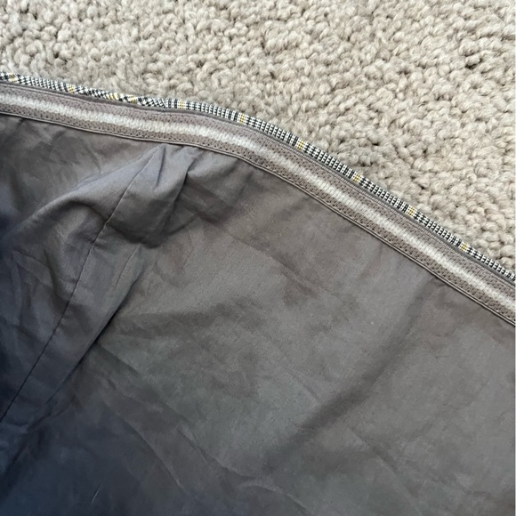 Privacy Please Revolve Strapless Autumn Jumpsuit Black and Yellow Plaid Size M - Picture 8 of 11